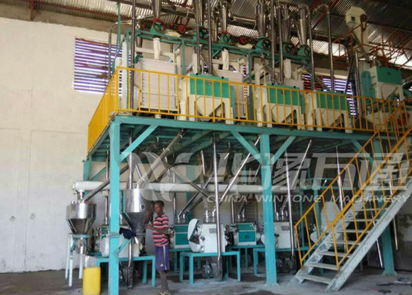 Ethiopia MEJER Flour Factory PLC. ordered our 40T/Day Wheat Milling Plant